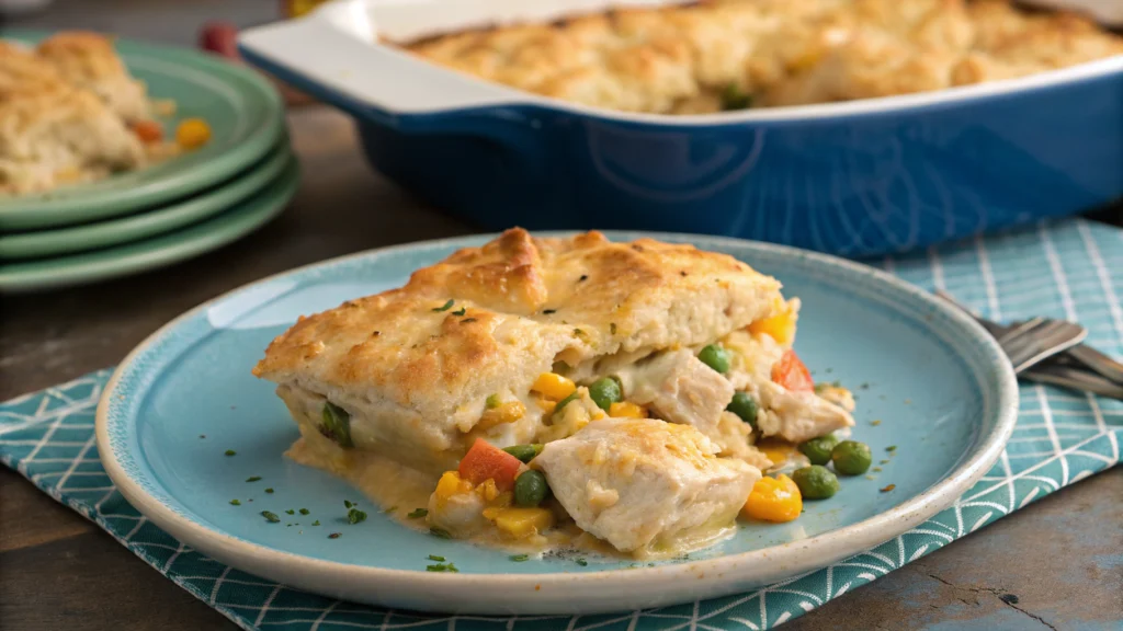 Cheddar Bay Biscuit Chicken Pot Pie