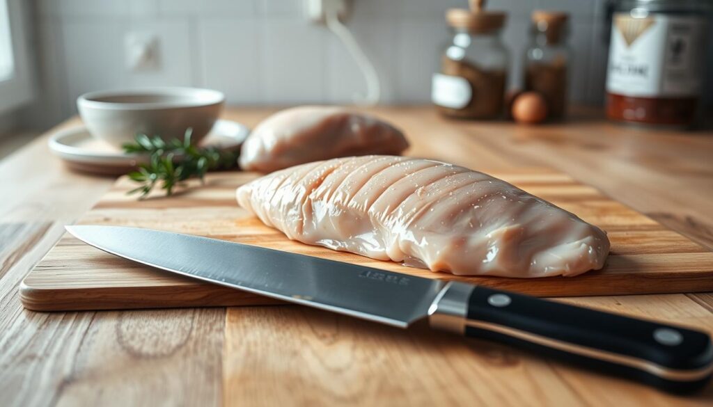 Chicken Breast Preparation for Healthy Cutlets Chicken Breast Preparation for Healthy Cutlets