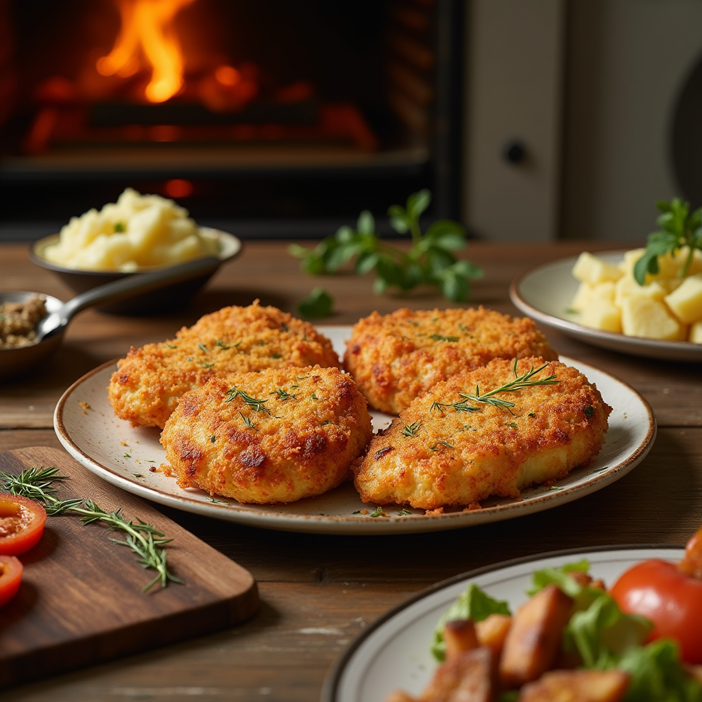 Chicken Cutlets in Oven