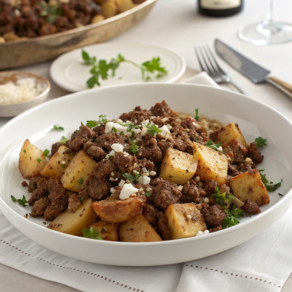 Ground Beef and Potatoes
