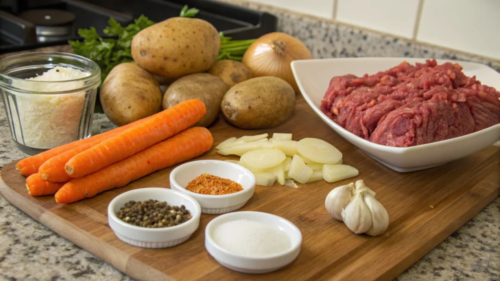 ground beef and potato recipes