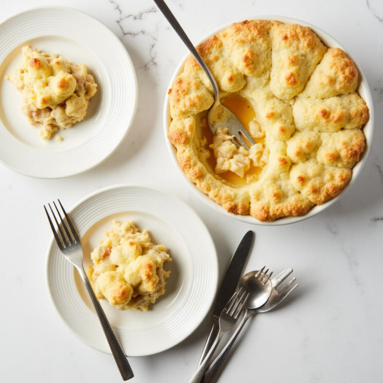 cheddar bay biscuit chicken pot pie