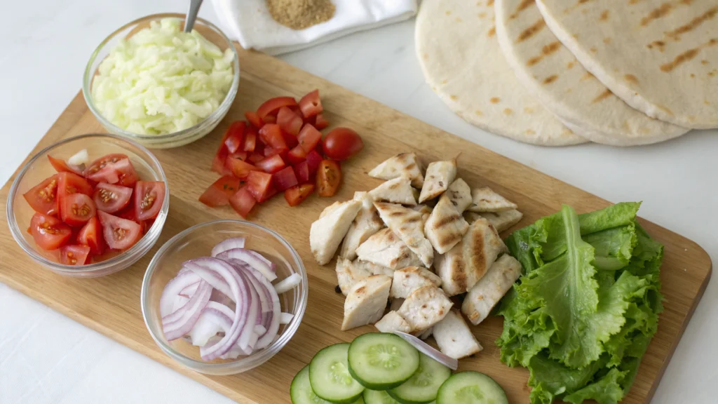 chicken pita recipe