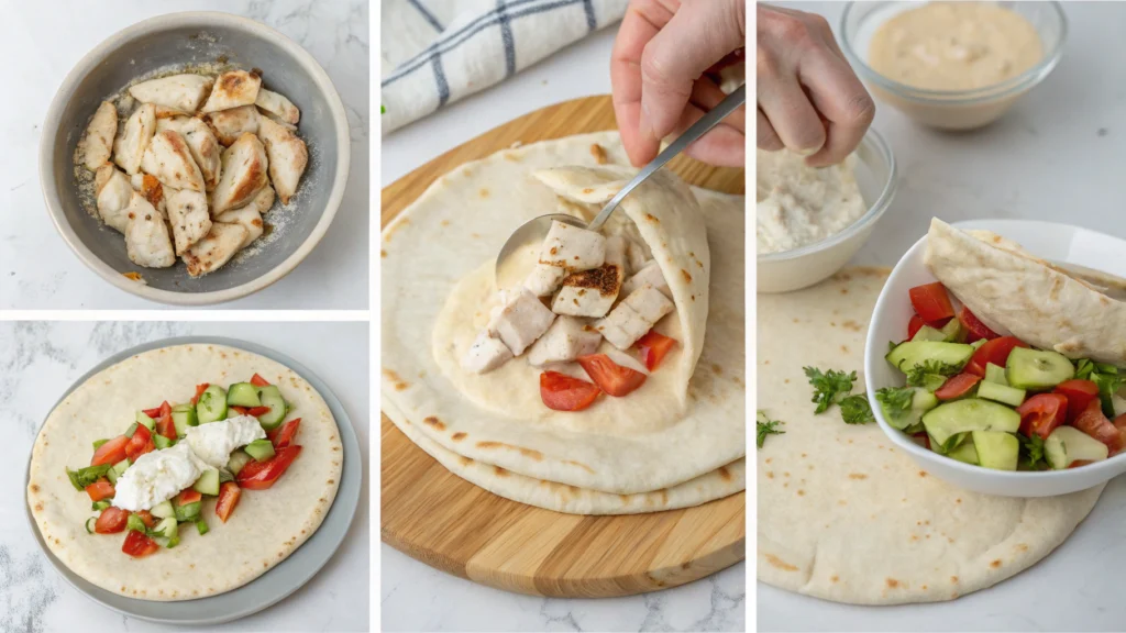 chicken pita recipe