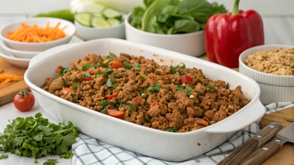 ground beef and potatoes