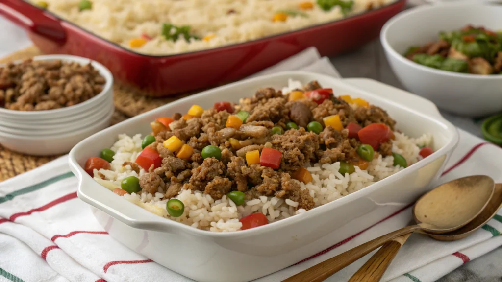 ground turkey and rice recipes