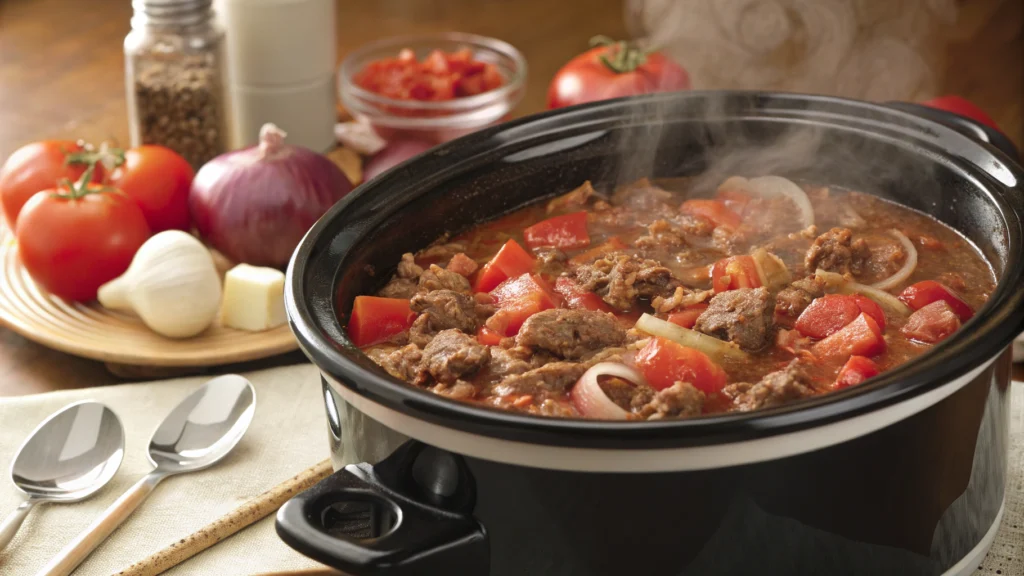 hamburger beef crockpot recipes