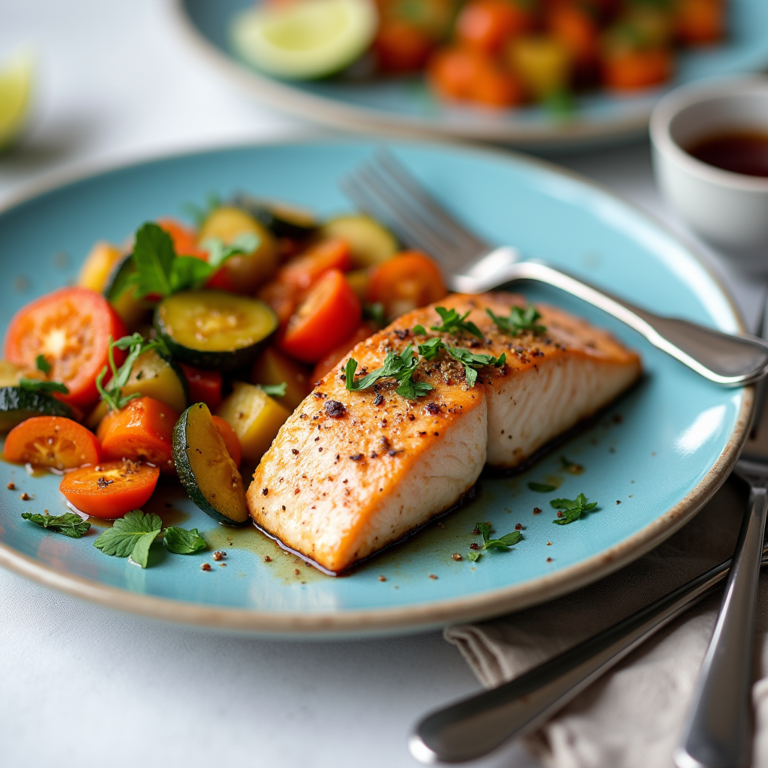 salmon steaks