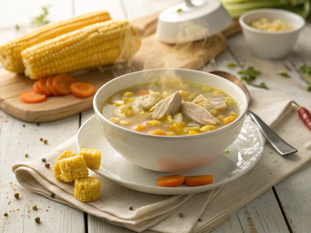 chicken corn soup