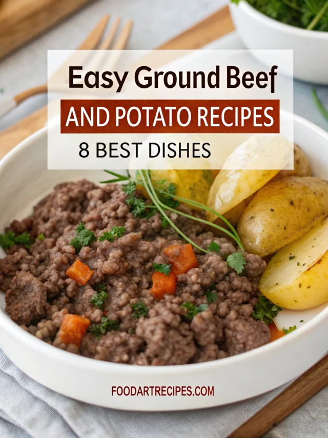 Easy Ground Beef and Potato Recipes: 8 Best Dishes