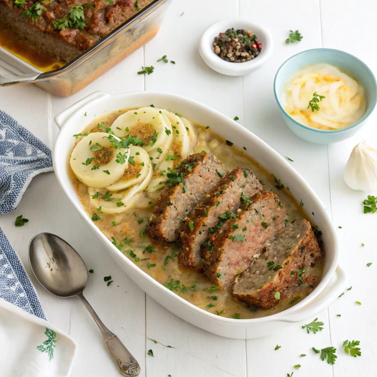 Meatloaf and Lipton Onion Soup Mix